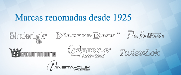 Ferragens para pastas e fichários